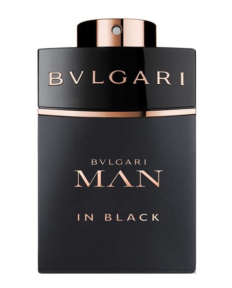 man in black bulgari.